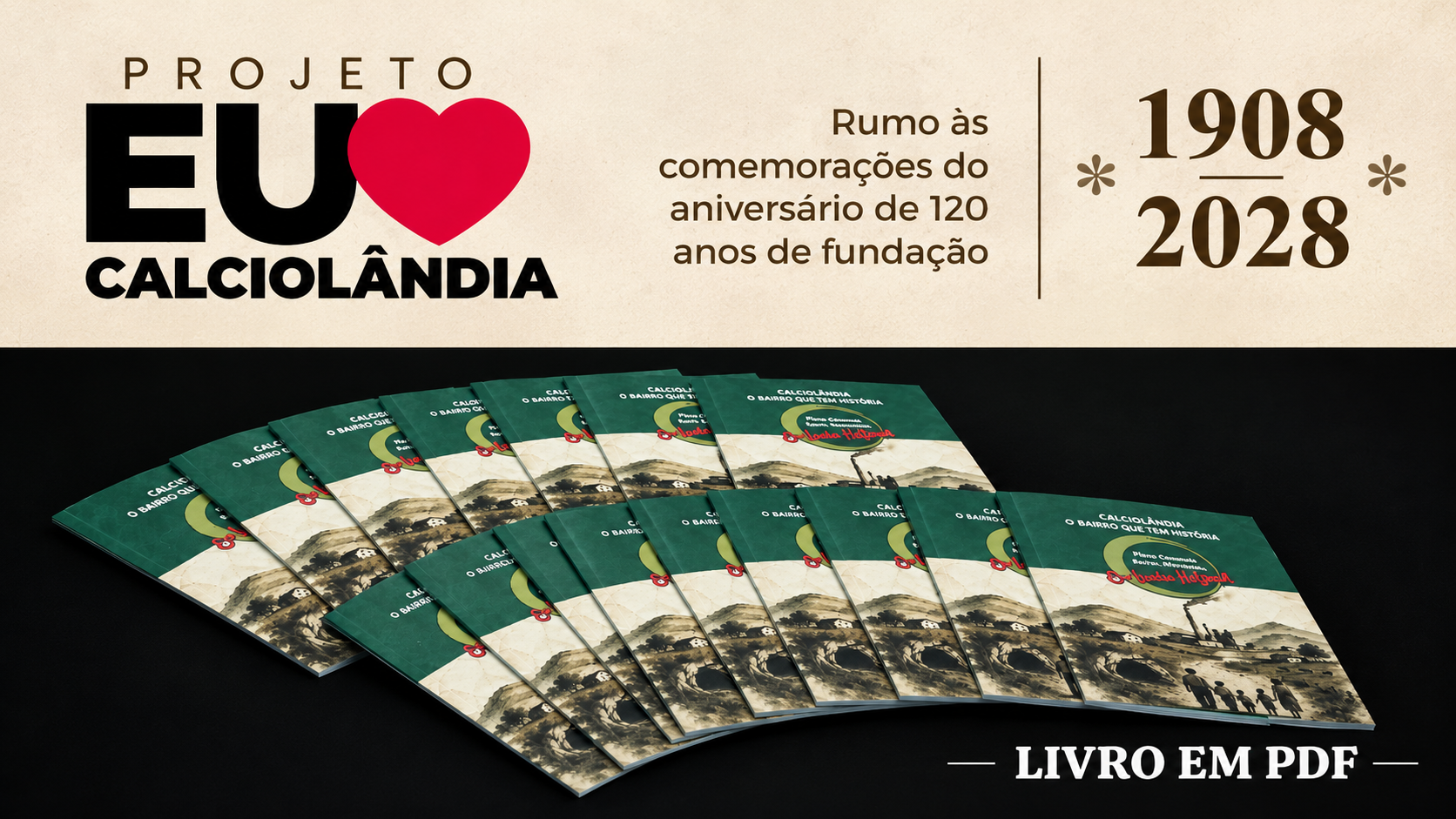 Leia mais sobre o artigo UM LIVRO PARA ETERNIZAR AS MEMÓRIAS E HISTÓRIAS DE CALCIOLÂNDIA